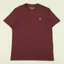 Lyle and Scott Plain T-Shirt - Burgundy